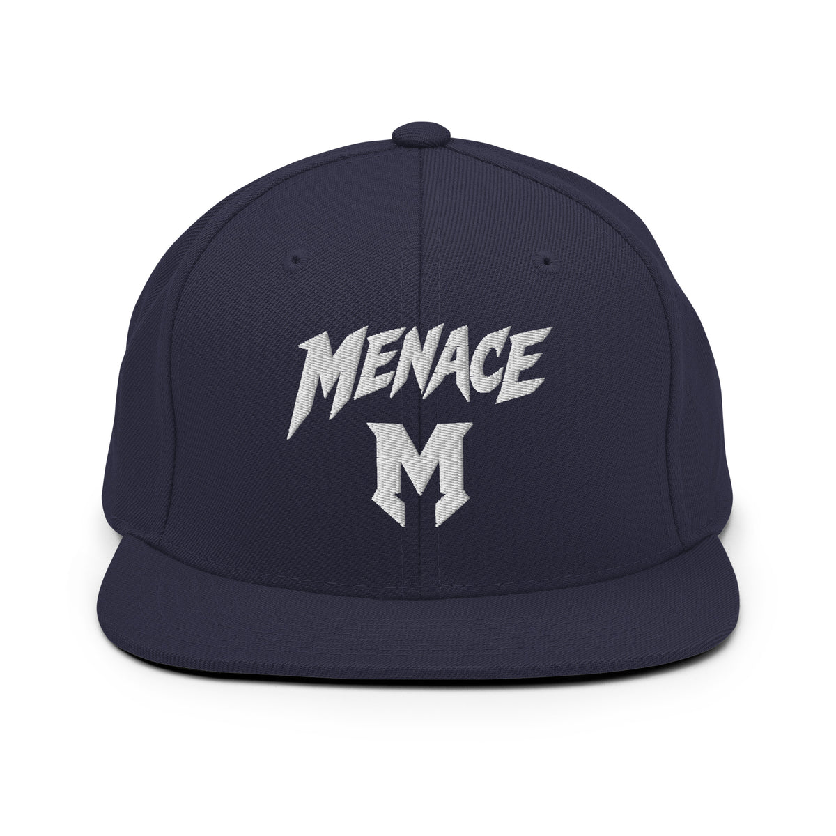 Snapback Hat | Mandan Menace | Crest Logo