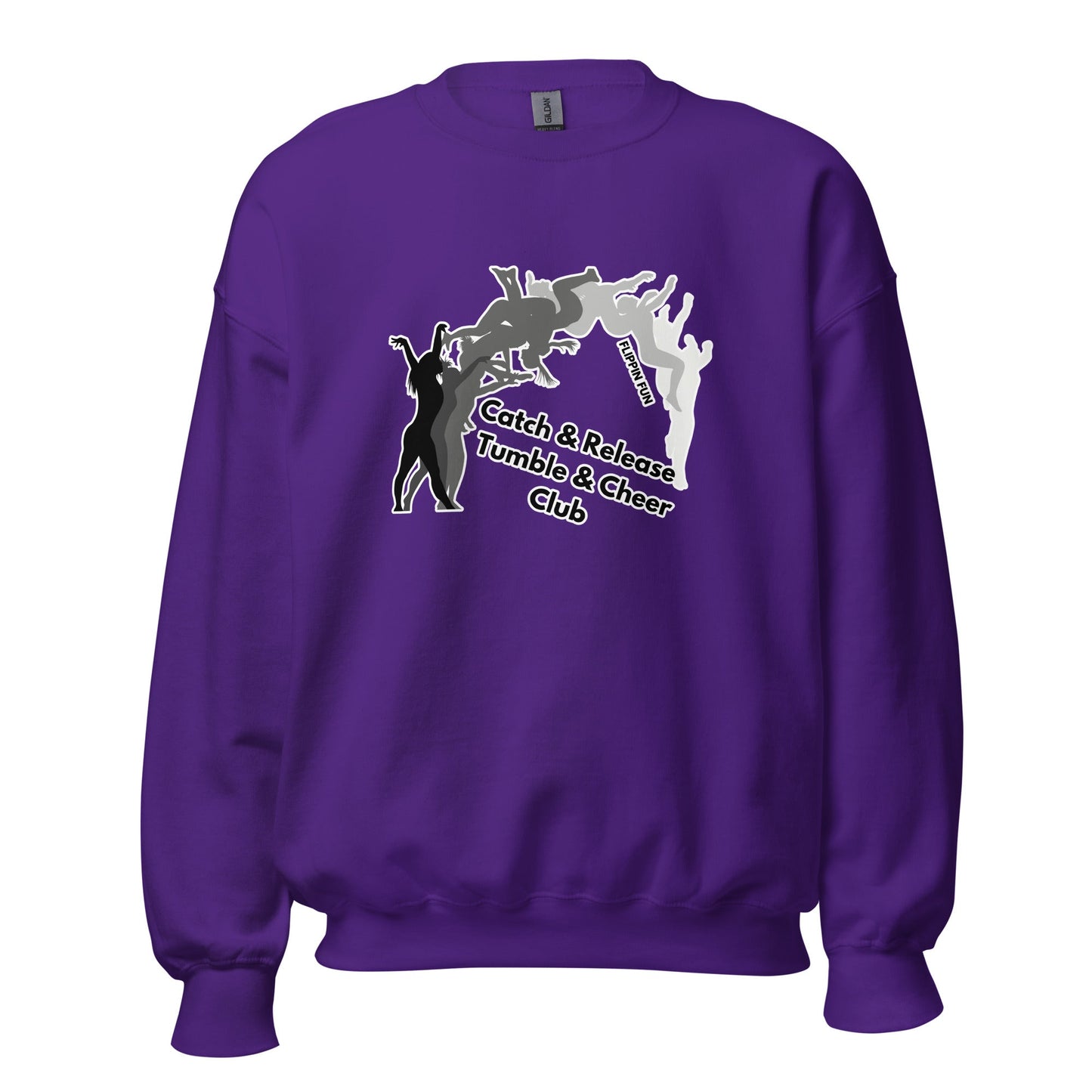 Classic | Sweatshirt | Catch & Release Tumble & Cheer Club | Tumble Logo