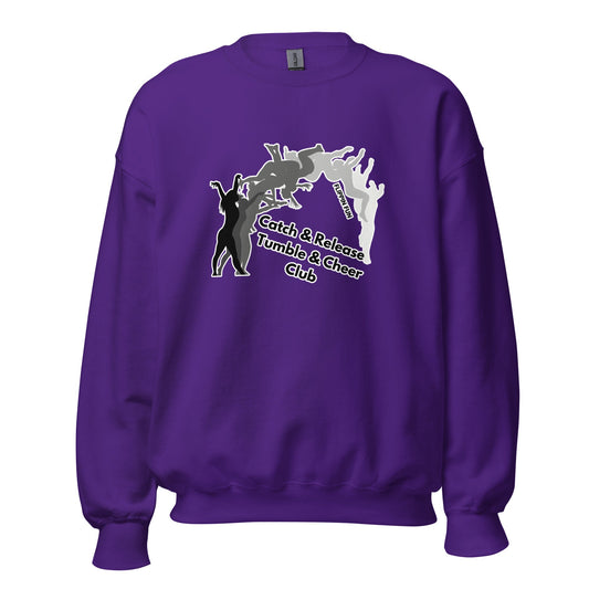 Classic | Sweatshirt | Catch & Release Tumble & Cheer Club | Tumble Logo