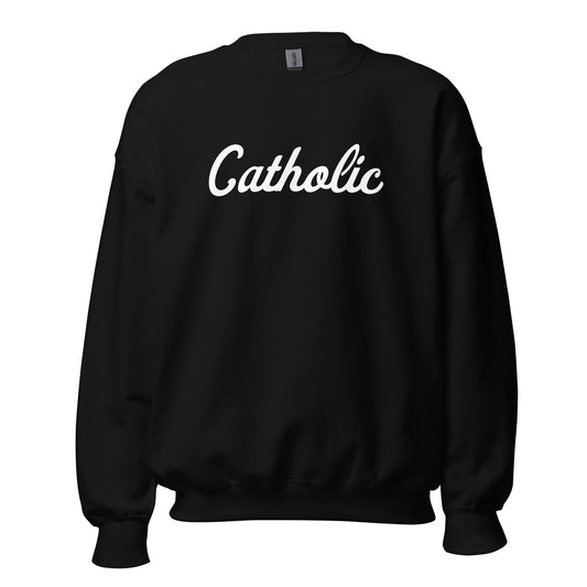 Classic | Sweatshirt | Catholic High School | Script Logo