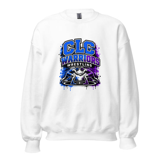 Classic | Sweatshirt | Clear Lake - Clayton Wrestling | Emblem Logo