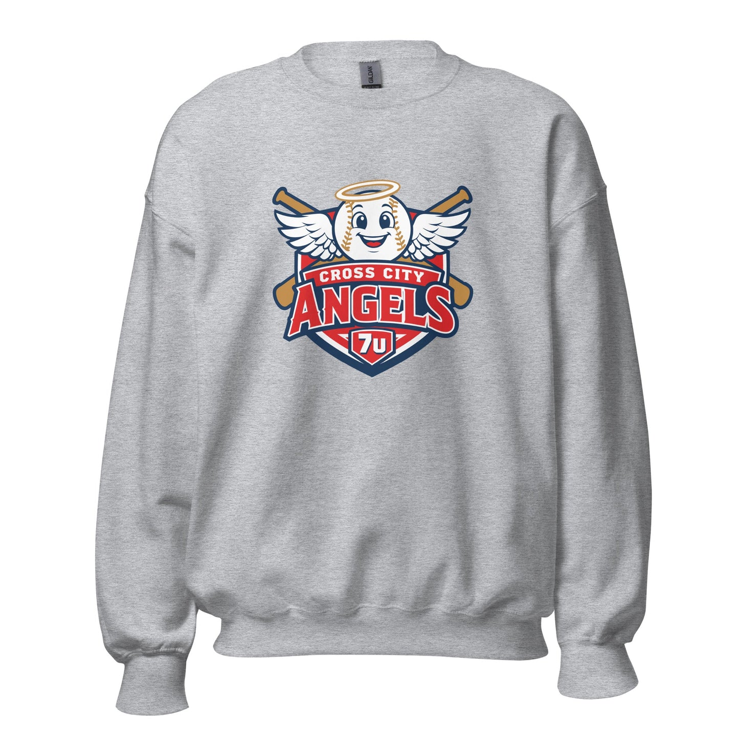 Classic | Sweatshirt | Cross City Angels | Shield Logo