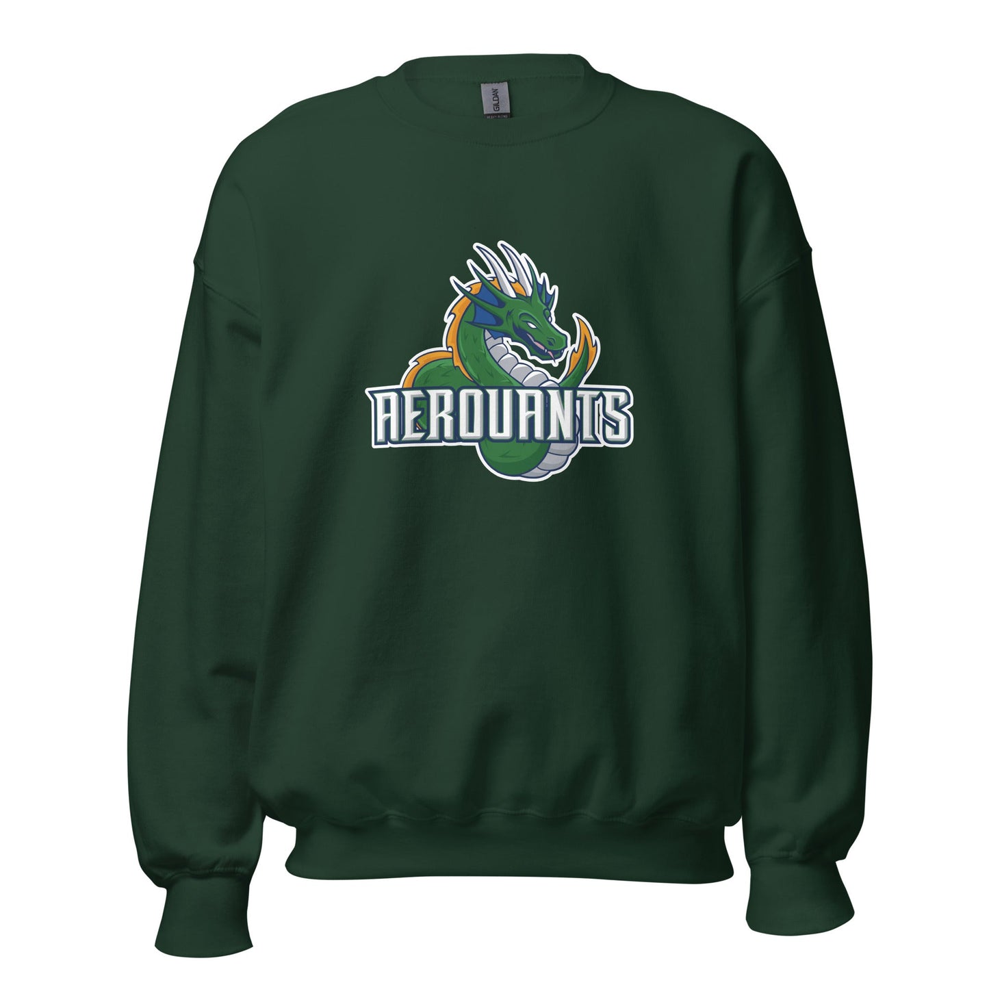 Classic | Sweatshirt | Emerald High School Baseball | Dragon Logo