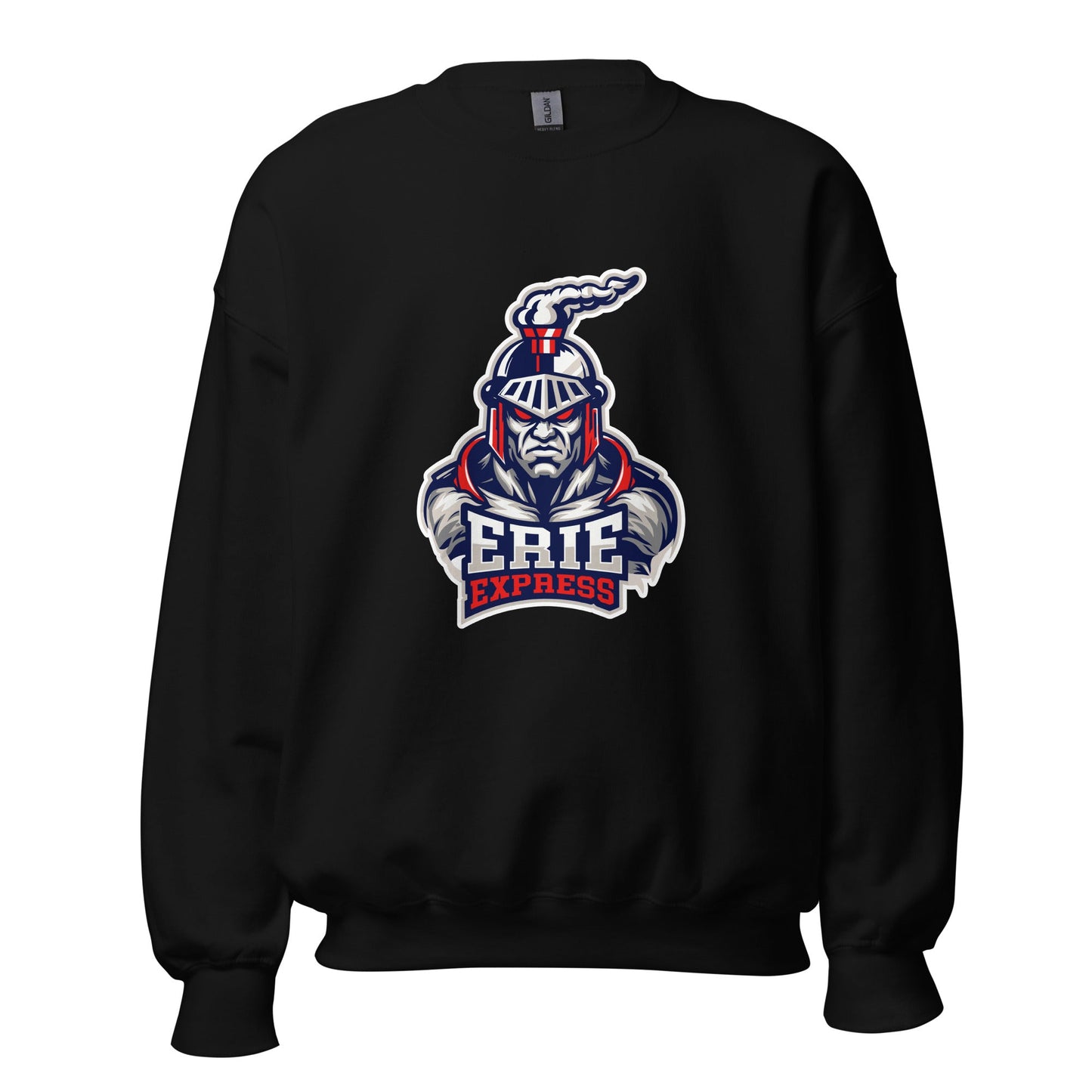 Classic | Sweatshirt | Erie Express Football | Mascot Logo