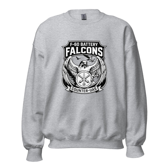 Classic | Sweatshirt | F - 60th ADA | Falcon Shield Logo