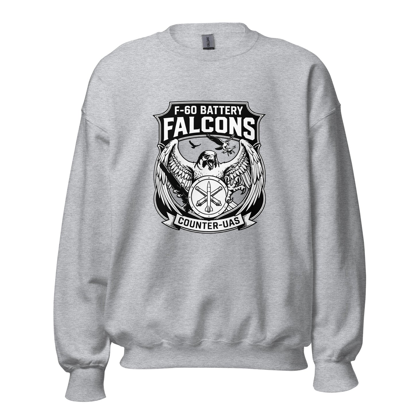 Classic | Sweatshirt | F - 60th ADA | Falcon Shield Logo