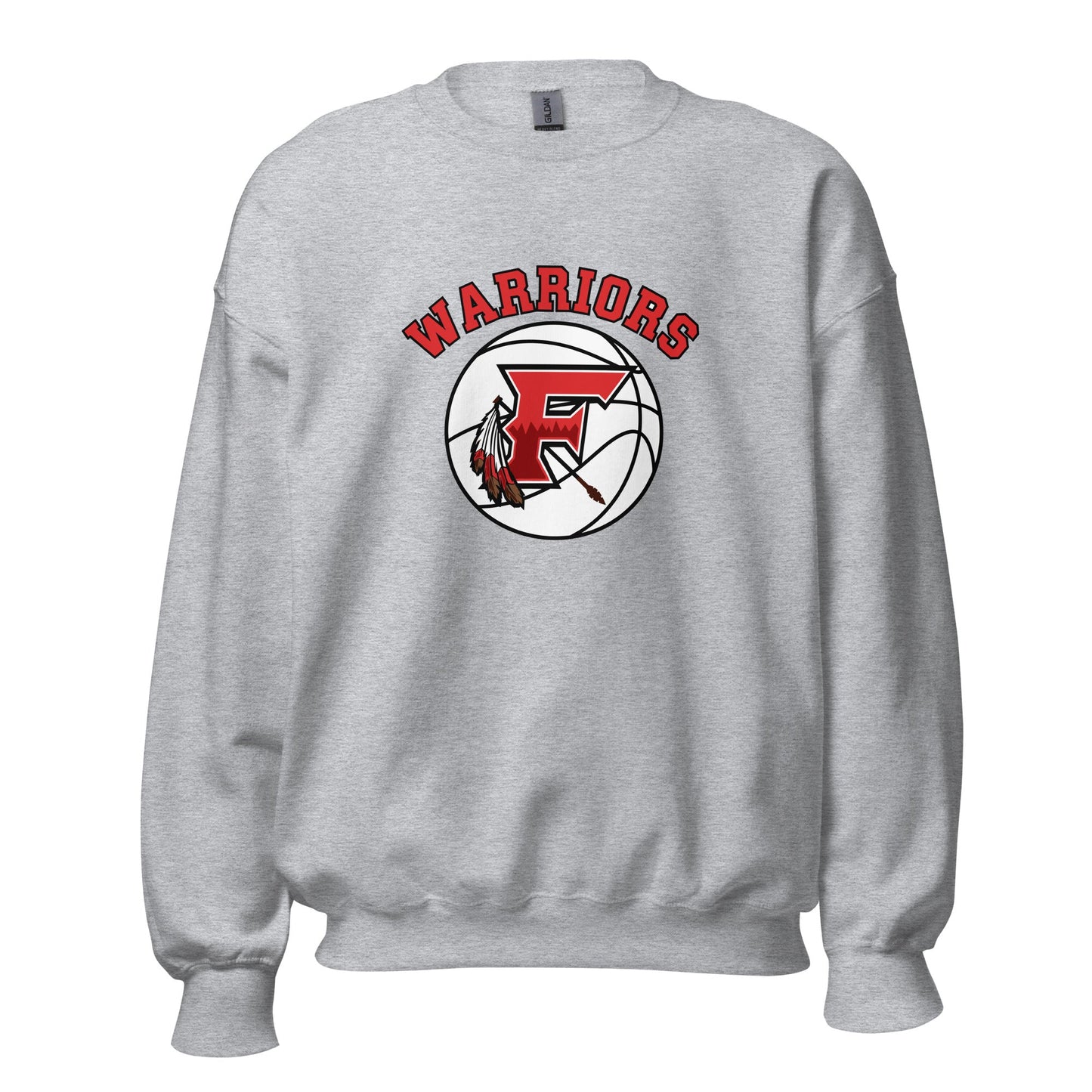 Classic | Sweatshirt | Fallbrook Basketball | Warriors Logo