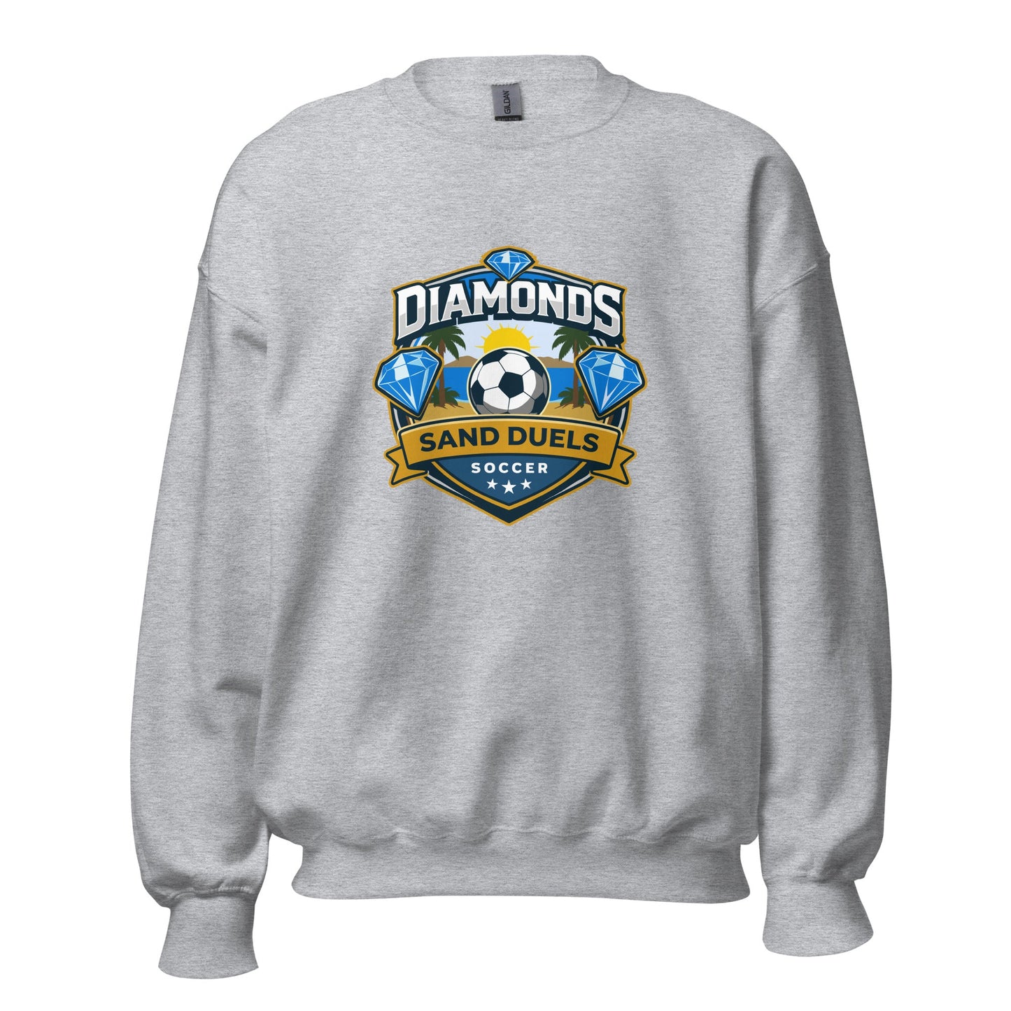 Classic | Sweatshirt | FC Charles: Diamonds | Crest Logo