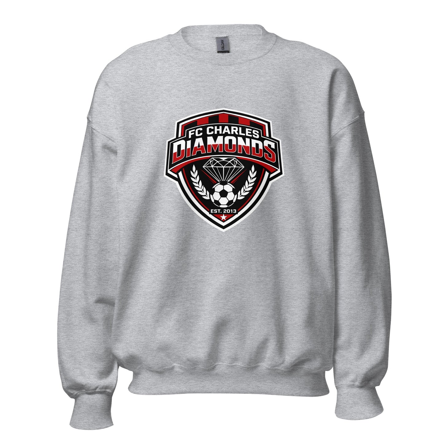 Classic | Sweatshirt | FC Charles: Diamonds | Emblem Logo