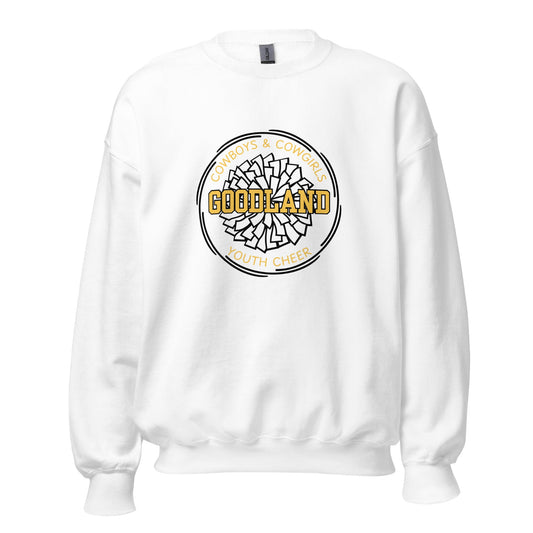Classic | Sweatshirt | Goodland Youth Cheer | Crest Logo