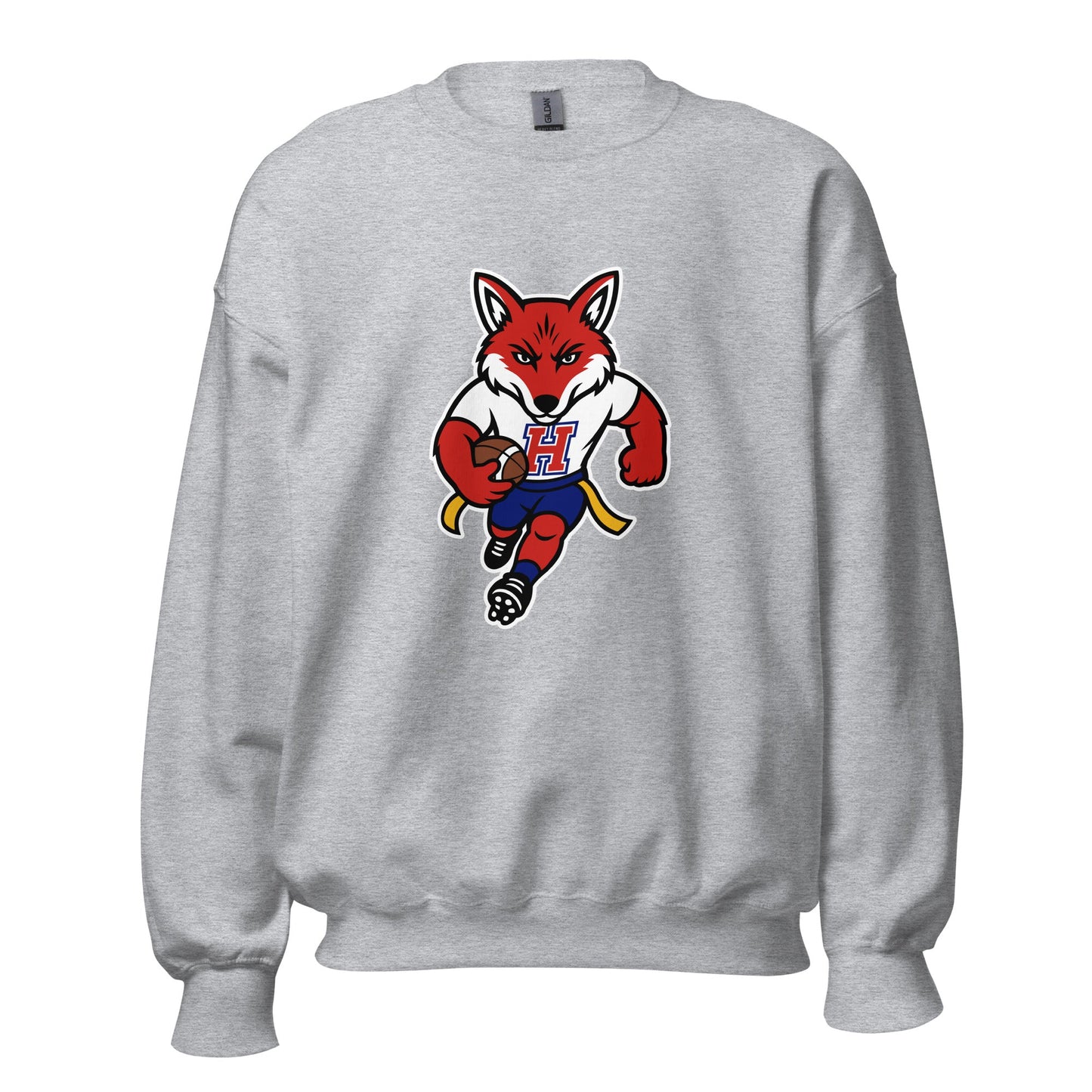 Classic | Sweatshirt | Hornell Flag Football | Mascot Logo