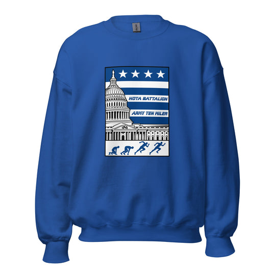 Classic | Sweatshirt | Hoya battalion Ten Miler | Emblem Logo