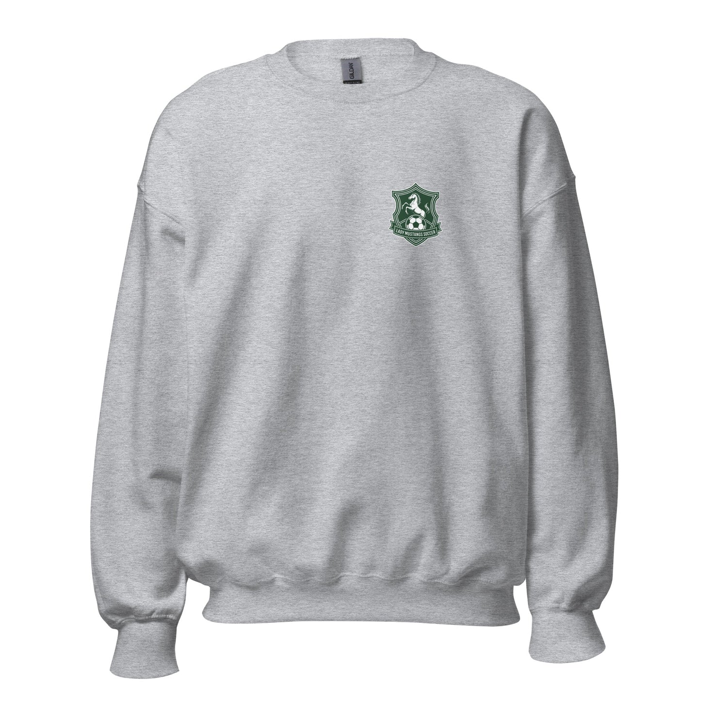 Classic | Sweatshirt | JFK Memorial Lady Mustang Soccer | Pocket Logo