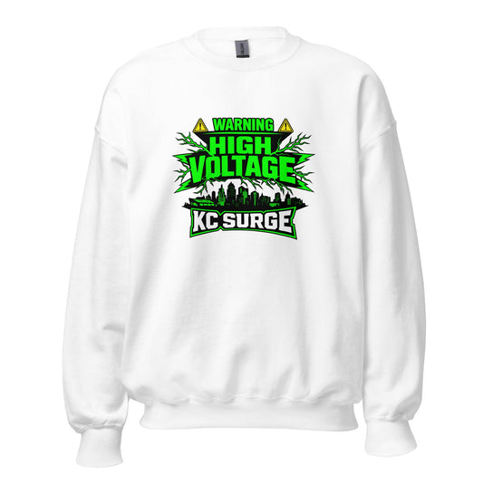 Classic | Sweatshirt | Kansas City Surge | High Voltage Logo