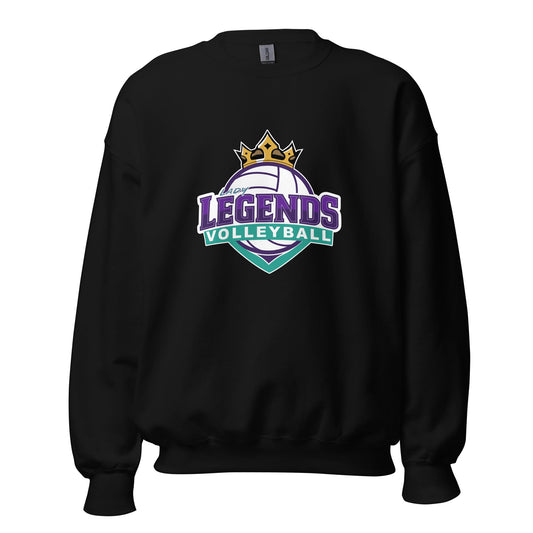 Classic | Sweatshirt | Lady Legends Volleyball | Crown Logo