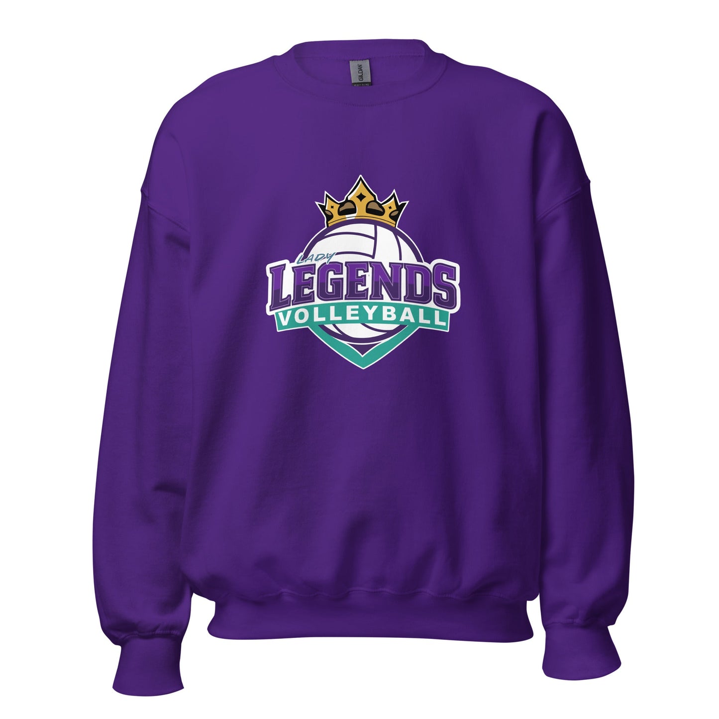 Classic | Sweatshirt | Lady Legends Volleyball | Crown Logo