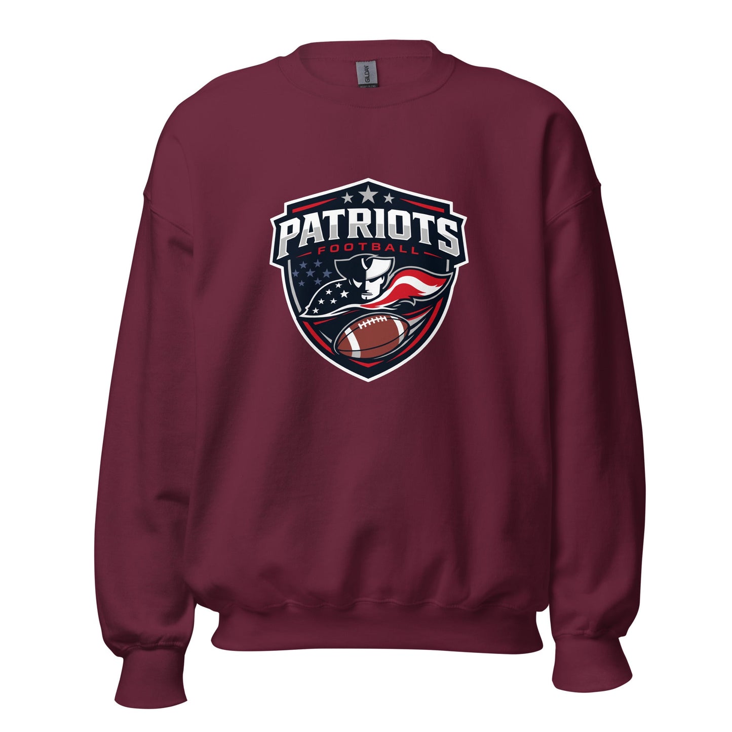 Classic | Sweatshirt | LFMS Athletics | Patriots Football Logo