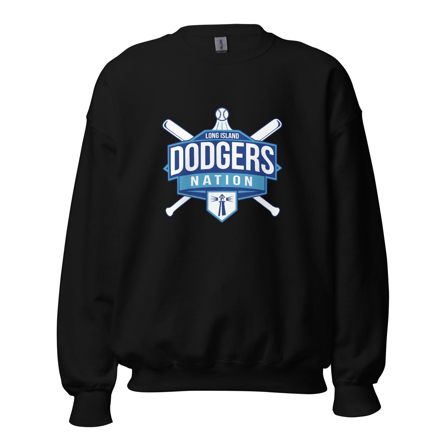 Classic | Sweatshirt | LI Dodgers Nation | Varsity Crest Logo