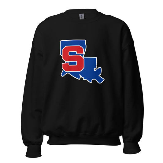 Classic | Sweatshirt | Louisiana Slam Baseball | Crest Logo