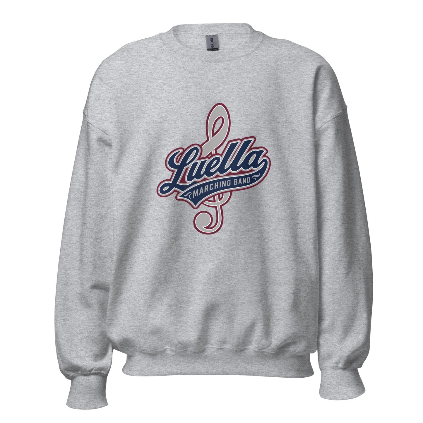 Classic | Sweatshirt | Luella High School Marching Band | Crest Logo