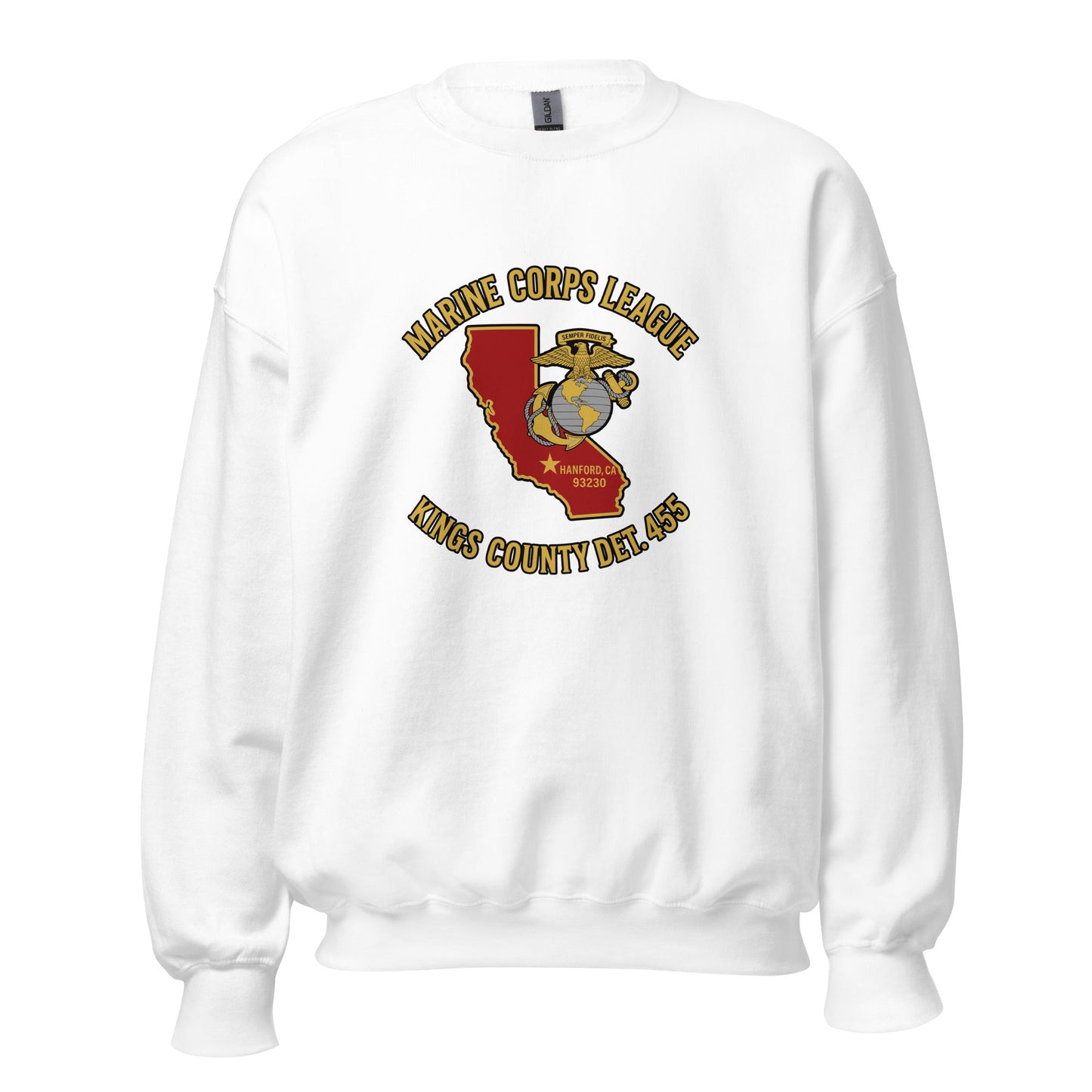 Classic | Sweatshirt | Marine Corps League kings County Det 455 | Crest Logo