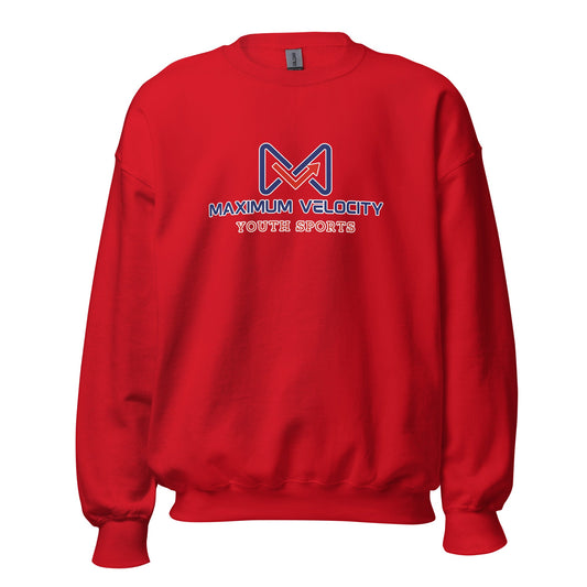 Classic | Sweatshirt | Maximum Velocity Youth Sports | Emblem Logo