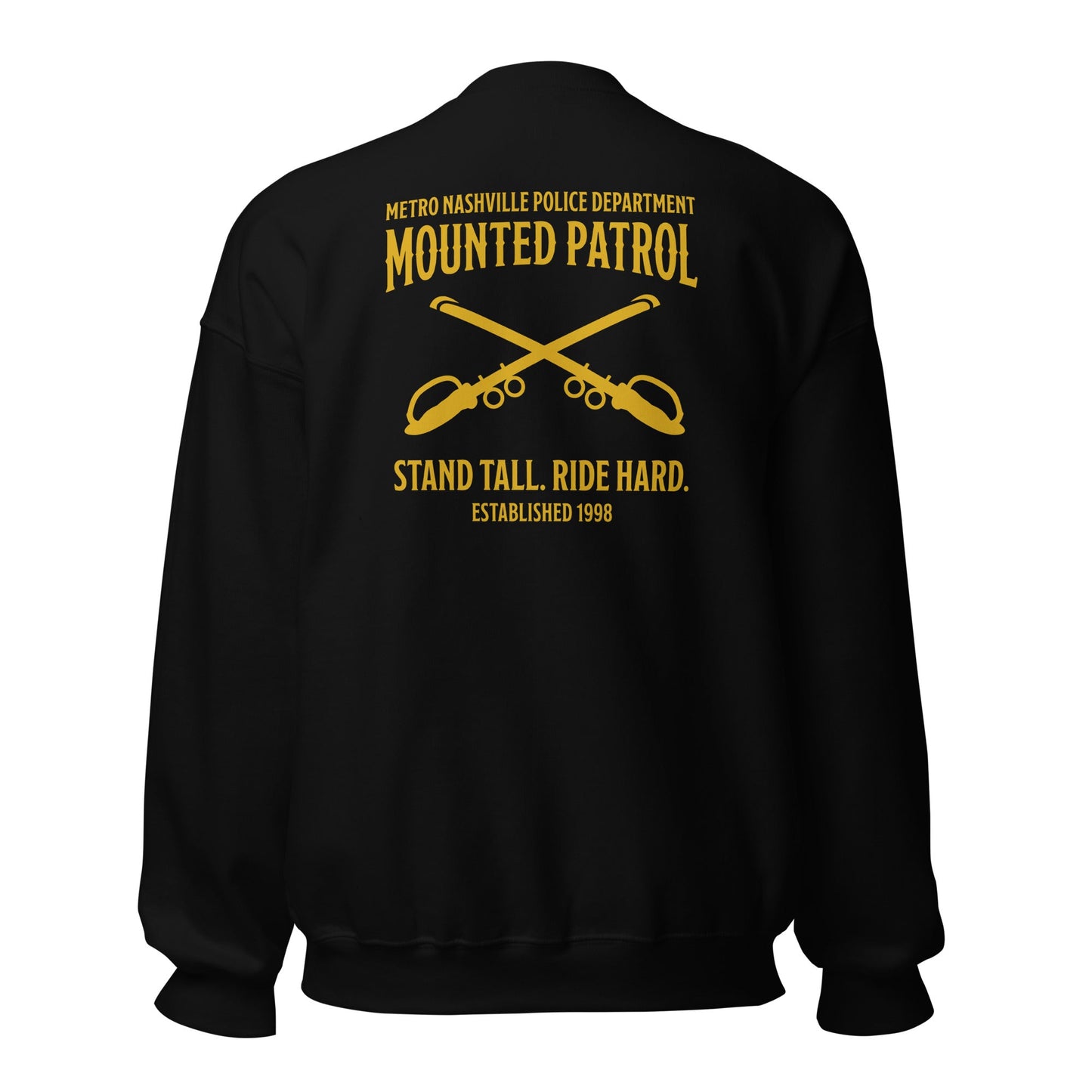 Classic | Sweatshirt | Metro Nashville Police Department Horse Mounted Patrol | Stand Tall Logo