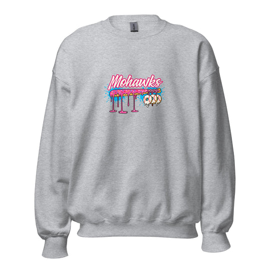 Classic | Sweatshirt | Mohawks | Pink Batters Logo