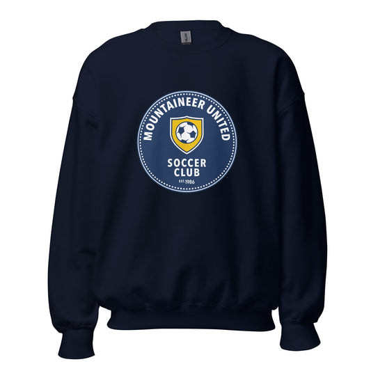 Classic | Sweatshirt | Mountaineer United Soccer Club | Badge Logo