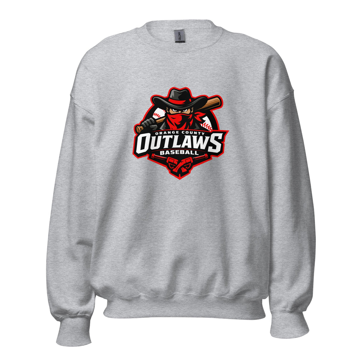 Classic | Sweatshirt | Orange County Outlaws | Emblem Logo