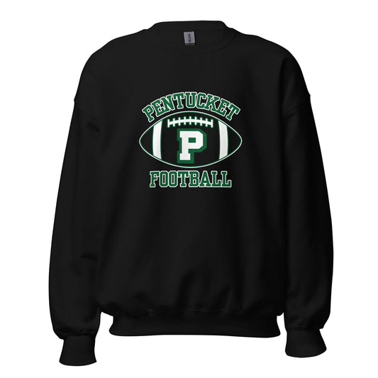 Classic | Sweatshirt | Pentucket Youth Football and Cheer | Varsity Badge Logo