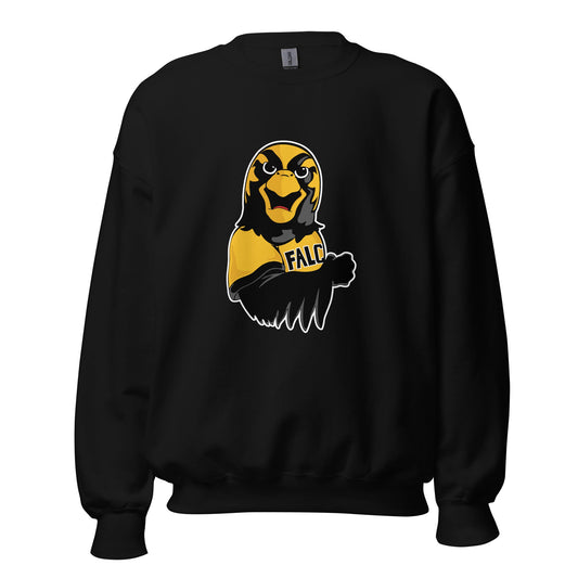Classic | Sweatshirt | Pfeiffer University Golf | Mascot Logo