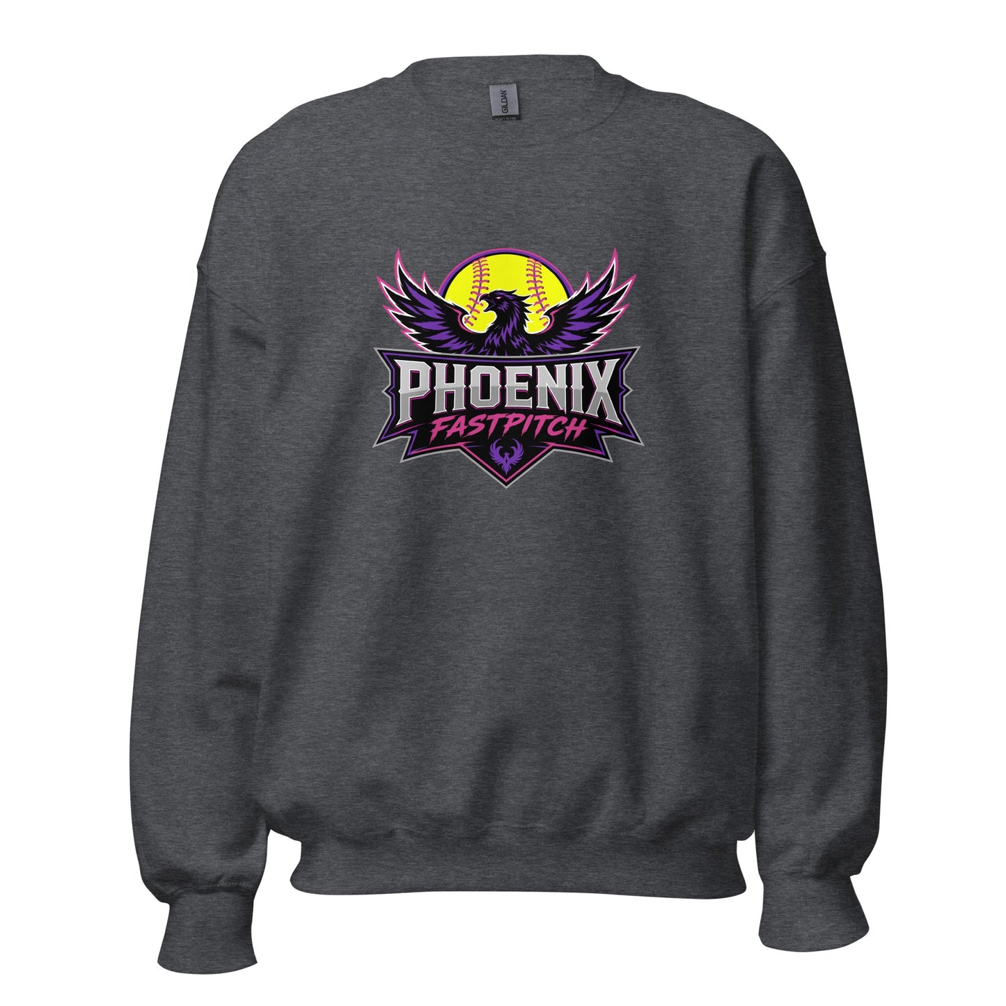 Classic | Sweatshirt | Phoenix Fastpitch | Emblem Logo