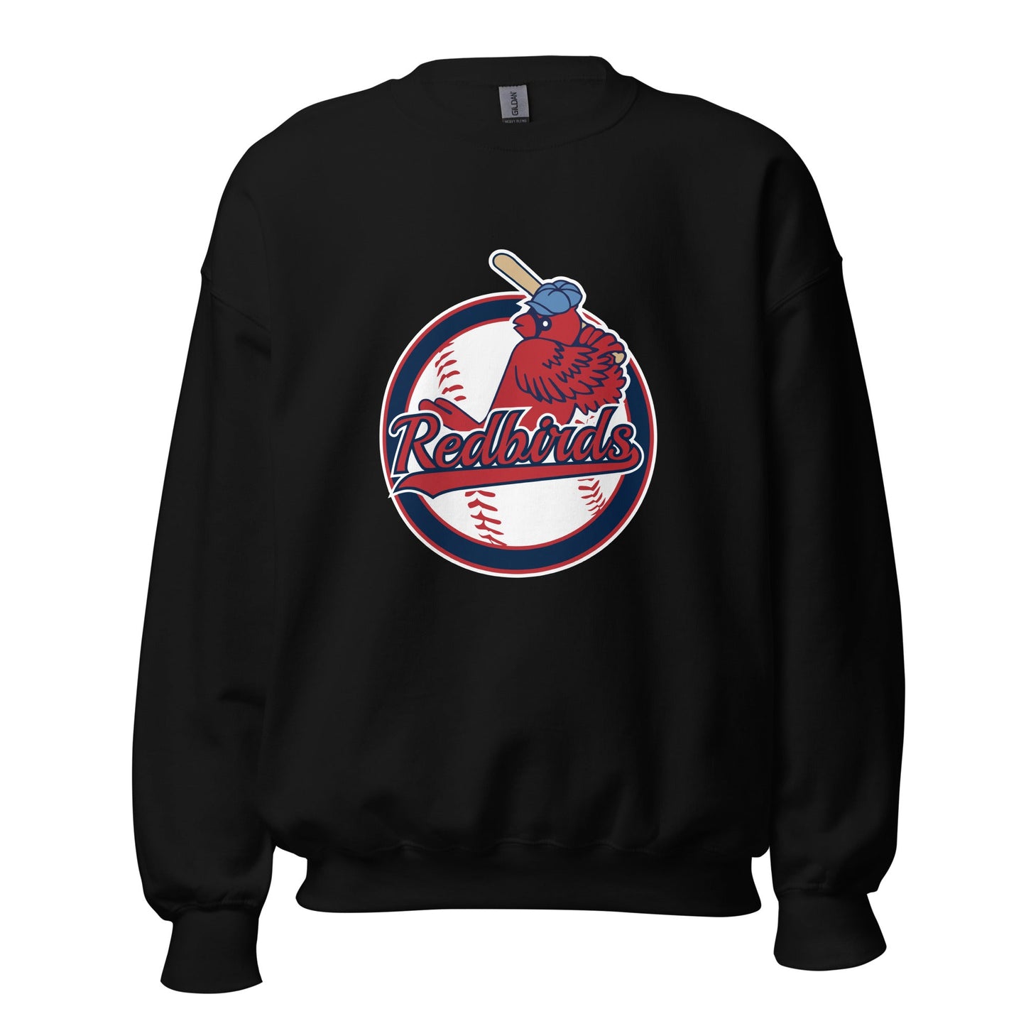 Classic | Sweatshirt | Redbirds | Vintage Badge Logo
