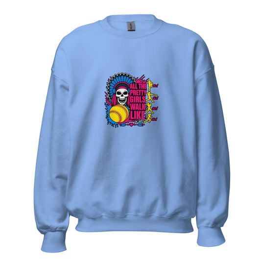 Classic | Sweatshirt | Savage Softball | Varsity Vanguard Logo