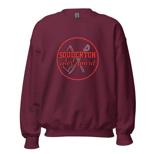 Classic | Sweatshirt | Souderton Color Guard | Badge Logo