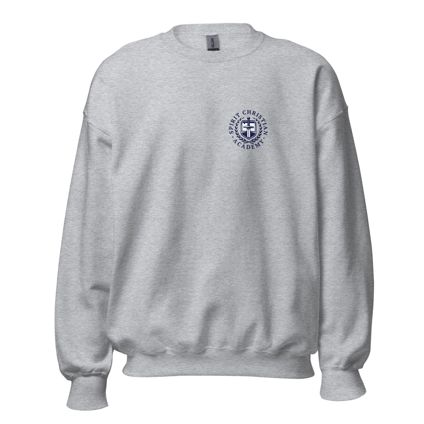 Classic | Sweatshirt | Spirit Christian Academy | Navy Script Logo