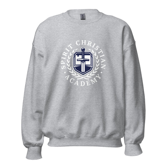 Classic | Sweatshirt | Spirit Christian Academy | White Script Logo