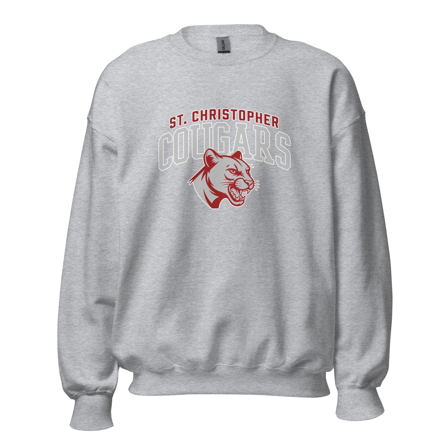 Classic | Sweatshirt | St. Christopher Cougars | Classic Logo
