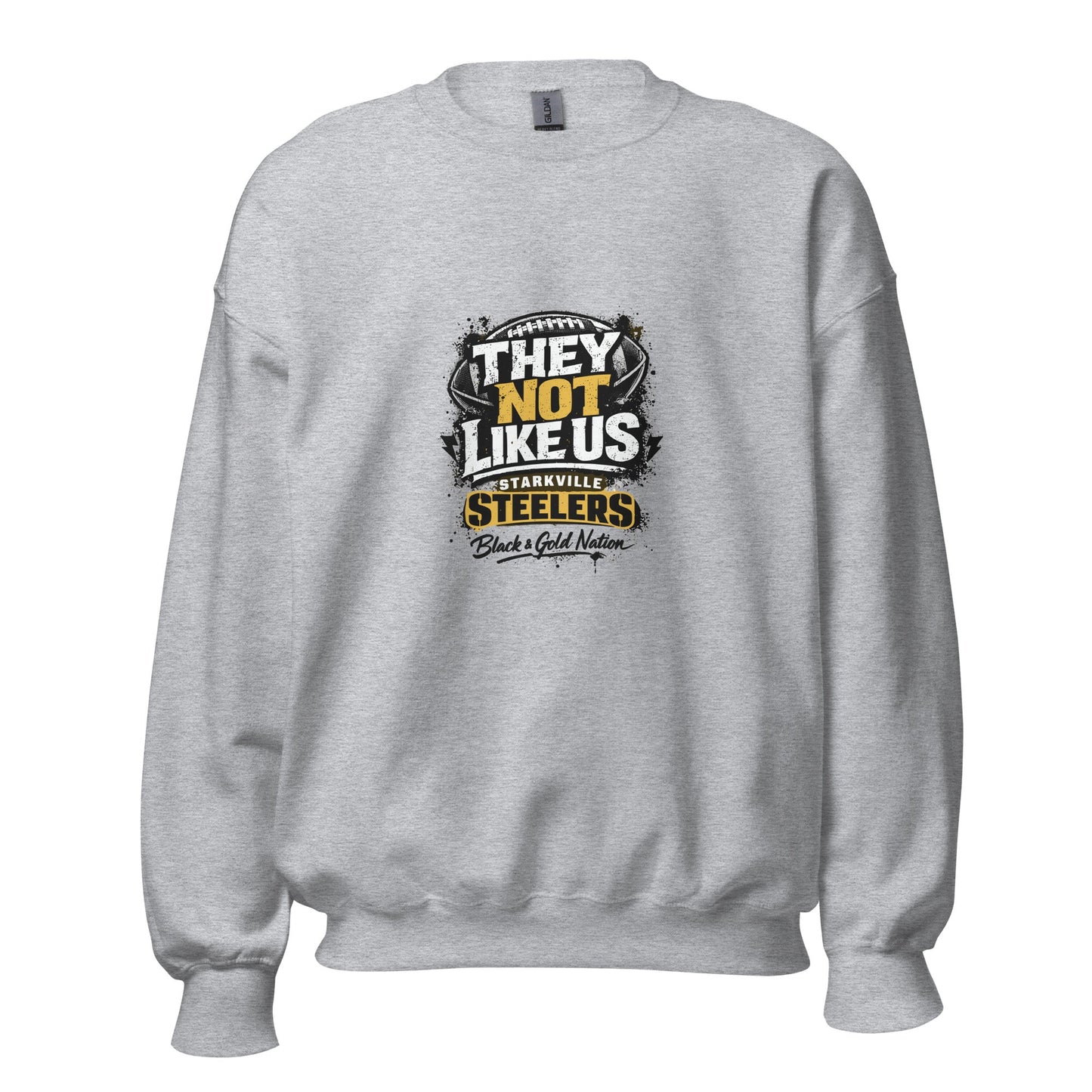 Classic | Sweatshirt | Starkville Steelers | They Not Like Us Logo