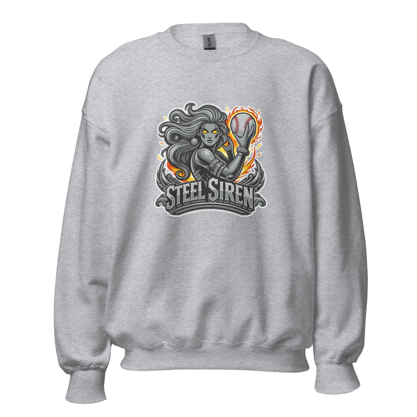 Classic | Sweatshirt | STEEL SIREN | Mascot Logo