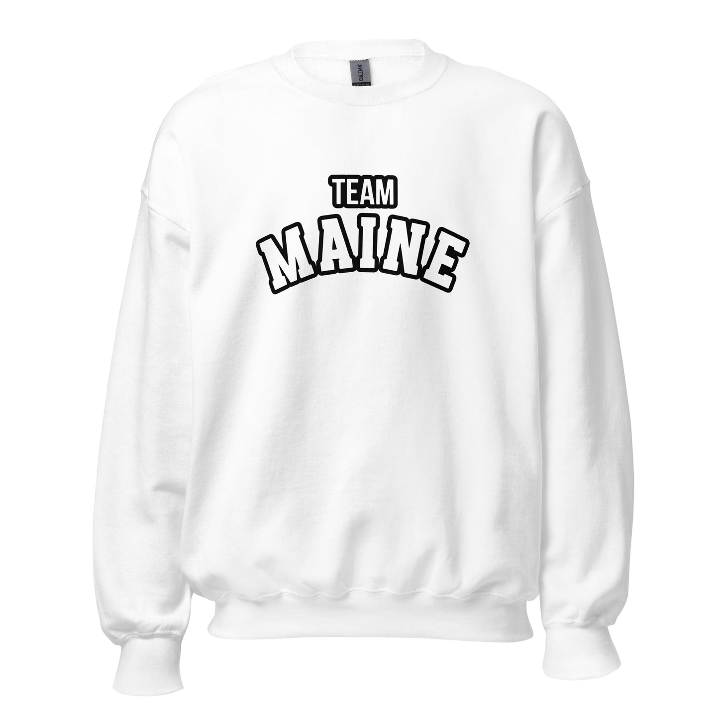Classic | Sweatshirt | Team Maine | Arch Mark Logo