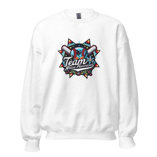 Classic | Sweatshirt | Team Native American | Tribal Emblem Logo