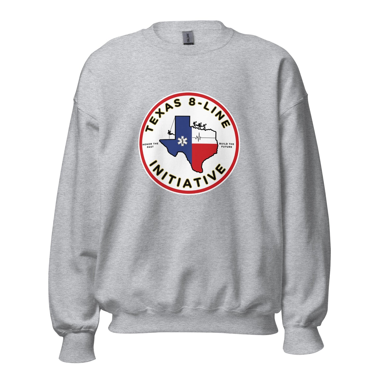 Classic | Sweatshirt | Texas 8 - Line Initiative | Badge Logo