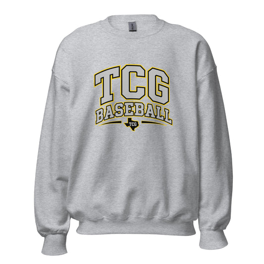 Classic | Sweatshirt | Tri-County Ghosts | TCG Crest Logo