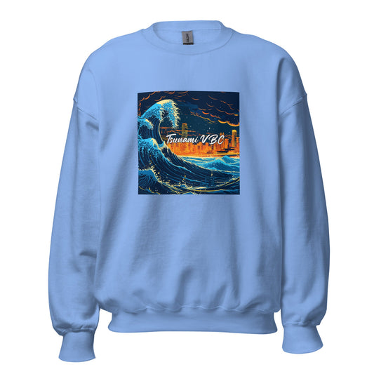 Classic | Sweatshirt | Tsunami Volleyball Club | Glow Tide Athletics Logo