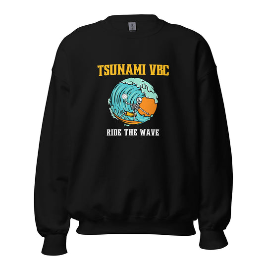 Classic | Sweatshirt | Tsunami Volleyball Club | Surf Wave VBC Logo