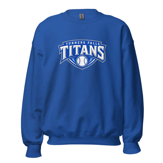 Classic | Sweatshirt | Turners Falls Titans | Titan Crest Logo