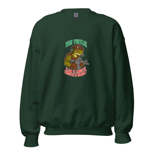 Classic | Sweatshirt | War Turtles | Mascot Logo