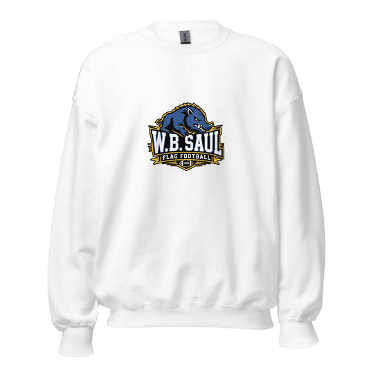 Classic | Sweatshirt | W.B.Saul Razorbacks | Crest Logo